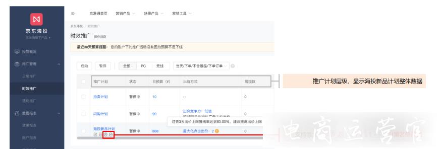 京東時效海投的新品計劃是什么?商家怎么玩?